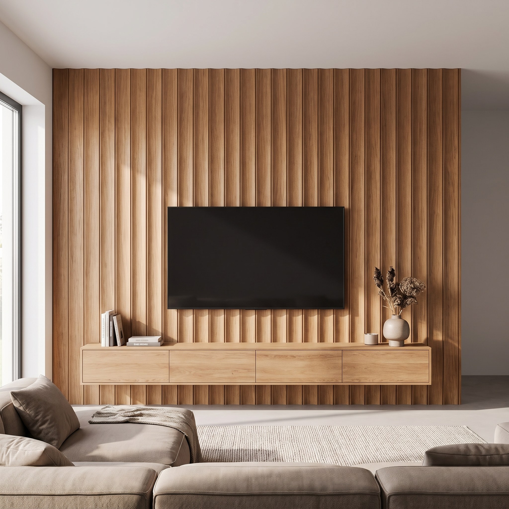 UMBRIA Warm Oak – vizualizácia v interiéri