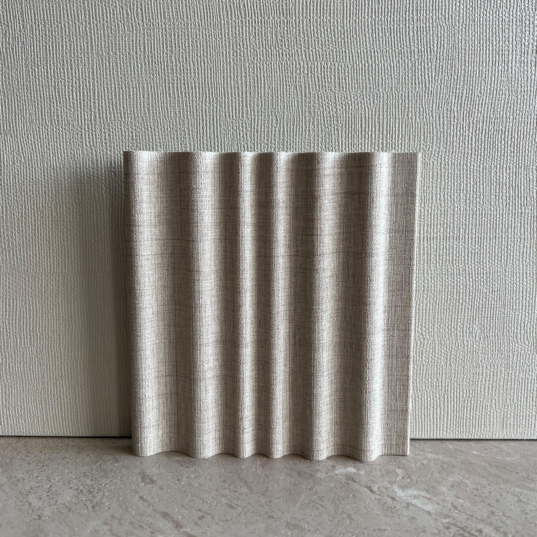 VELIA Natural Linen – vzorka lamely