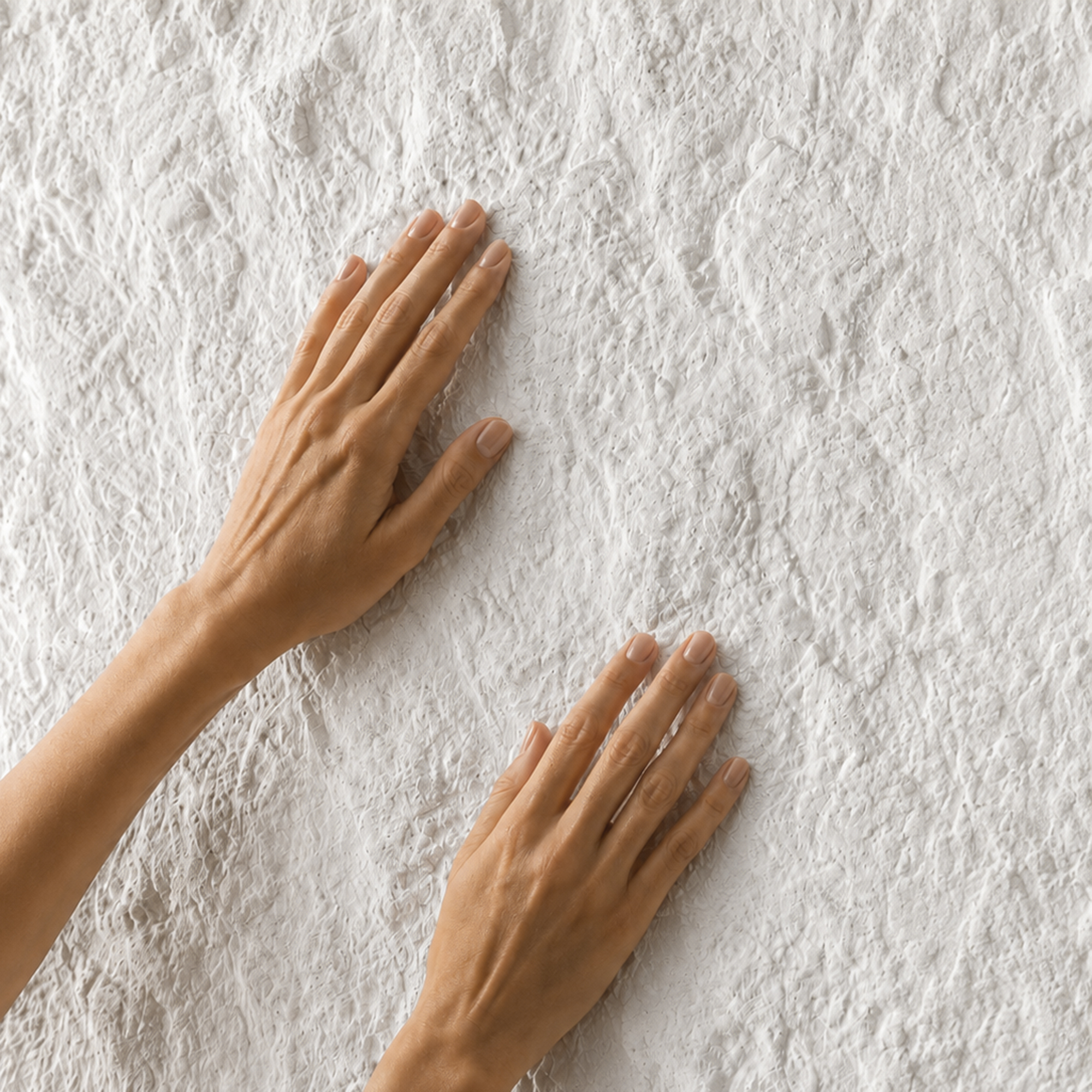 Detail povrchu Flexible Stone Roccia v ruke